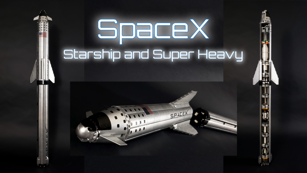 LEGO Ideas SpaceX Starship and Super Heavy 1