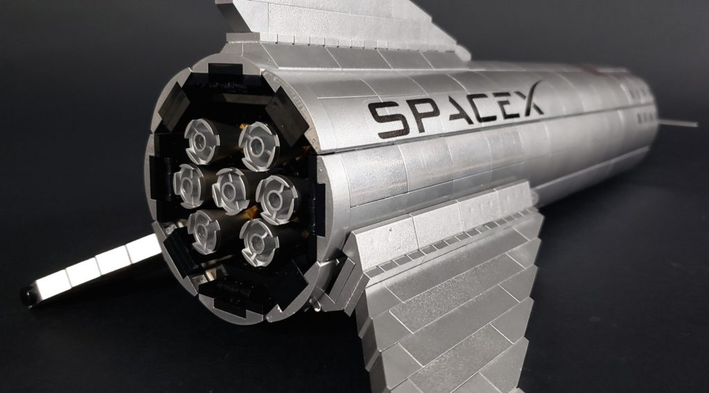 LEGO Ideas SpaceX Starship and Super Heavy 5