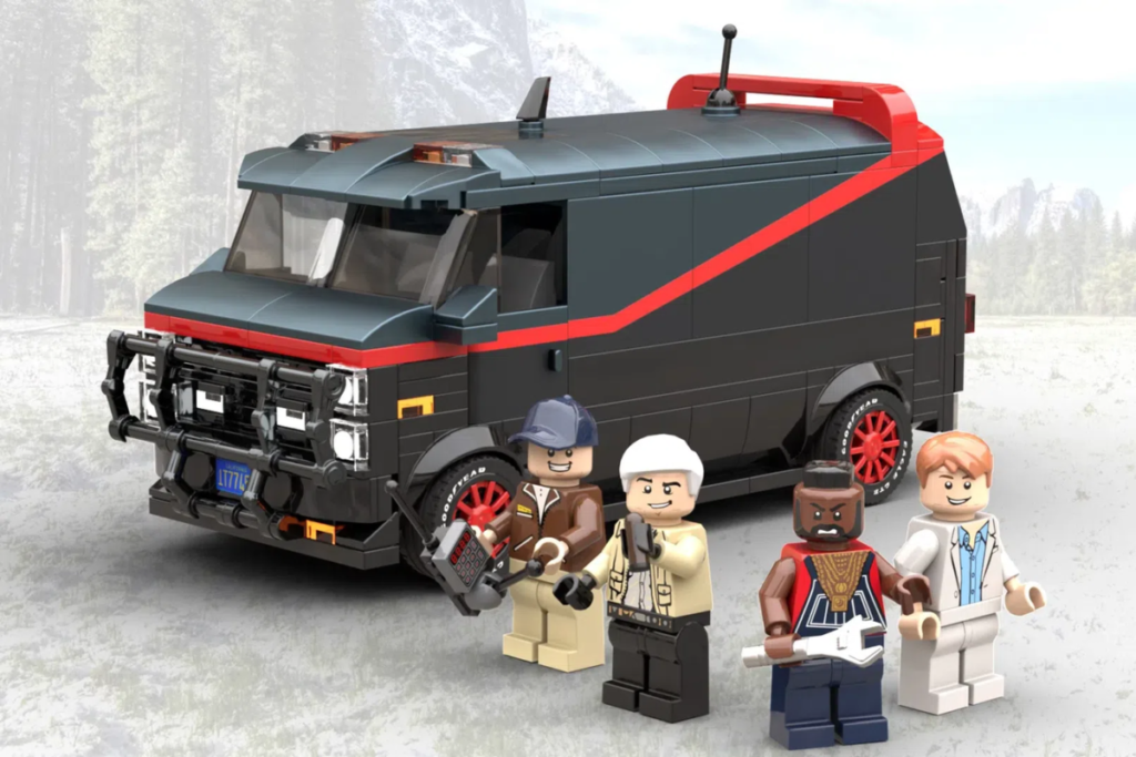 LEGO Ideas The A Team Van and Crew 1