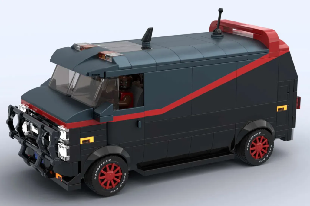 LEGO Ideas The A Team Van and Crew 2