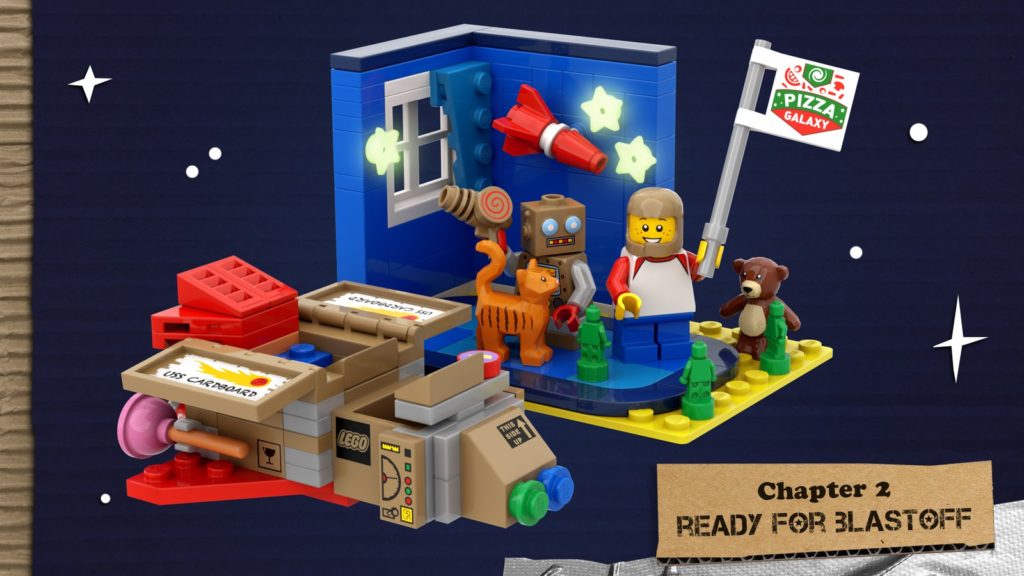 LEGO Ideas The Adventures of the USS Cardboard 3
