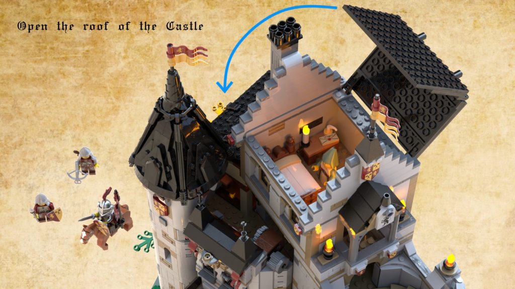 LEGO Ideas The Castle of Brickwood Forest 4