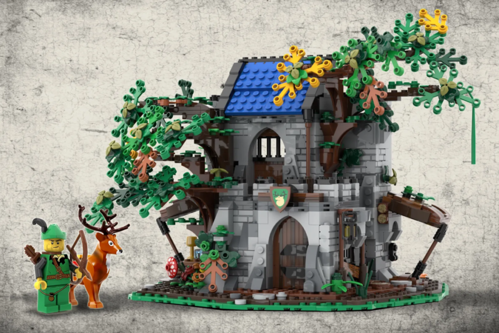 LEGO Ideas The Forestmen Secret Inn 1