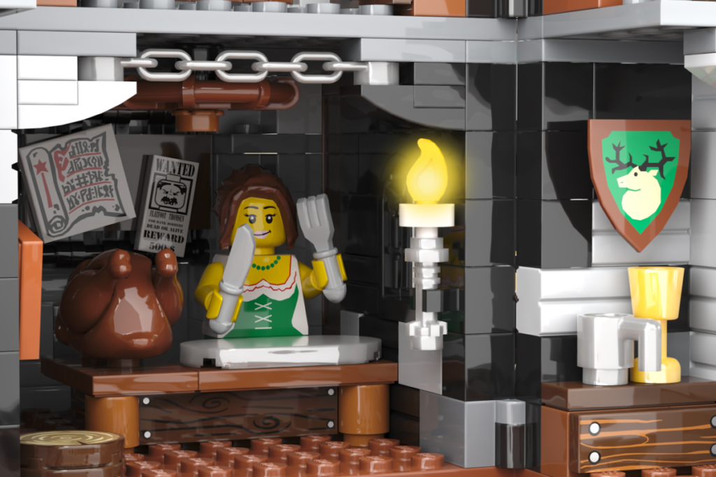 LEGO Ideas The Forestmen Secret Inn 7
