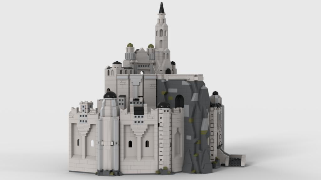 How to build Minas Tirith (Lord of the Rings) LEGO 