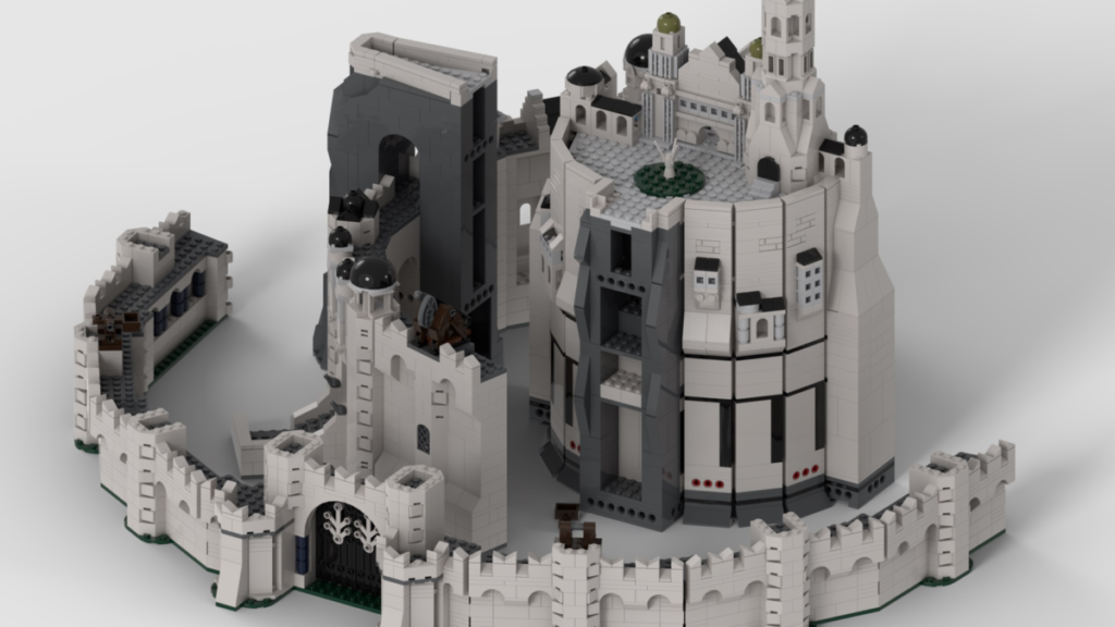 LEGO Ideas The Lord of the Rings Minas Tirith 5
