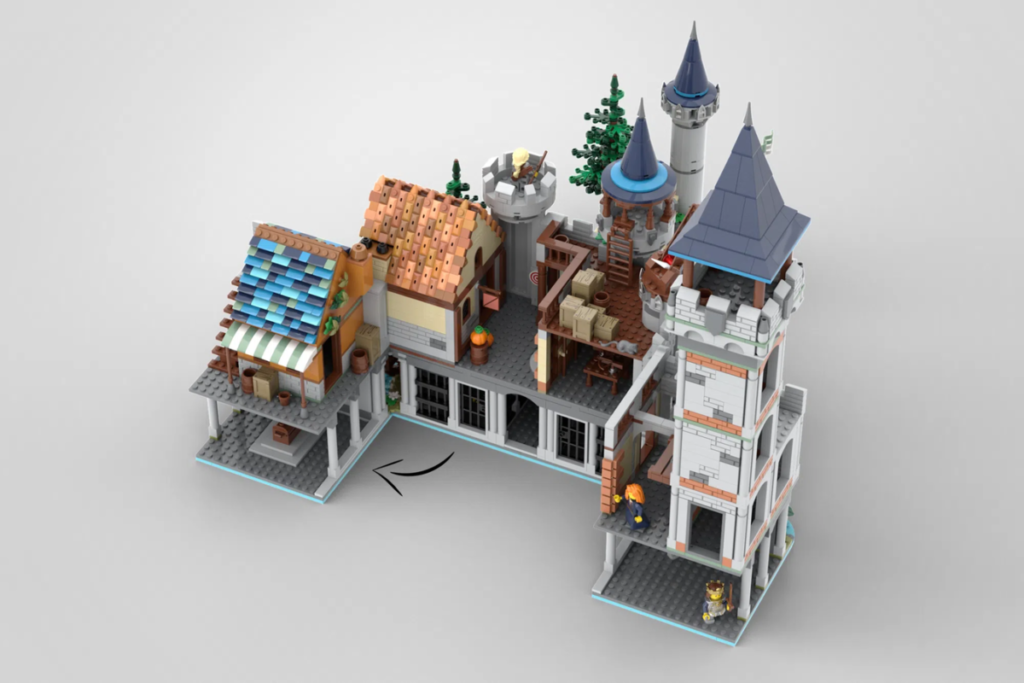 LEGO Ideas The Medieval Fortress 4