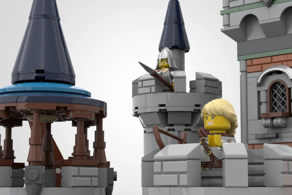 LEGO Ideas The Medieval Fortress 5
