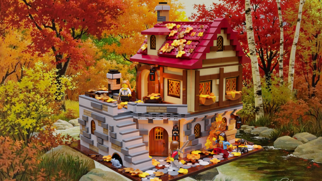 LEGO Ideas The Tavern Under the Snow 2