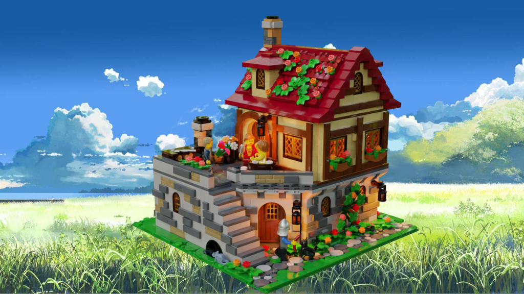 LEGO Ideas The Tavern Under the Snow 3