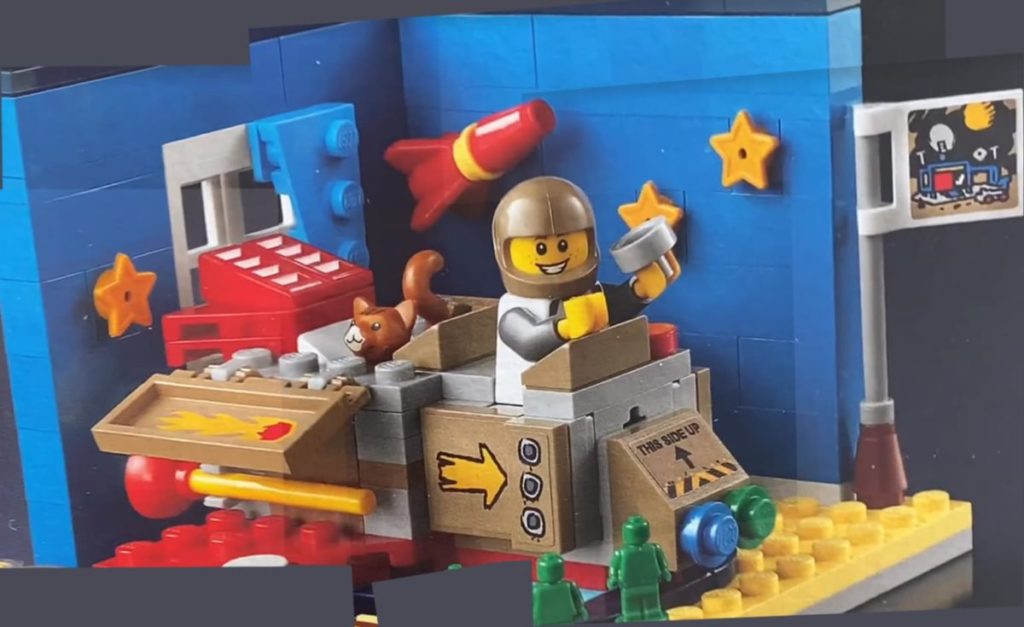 LEGO Ideas USS CArdboard final