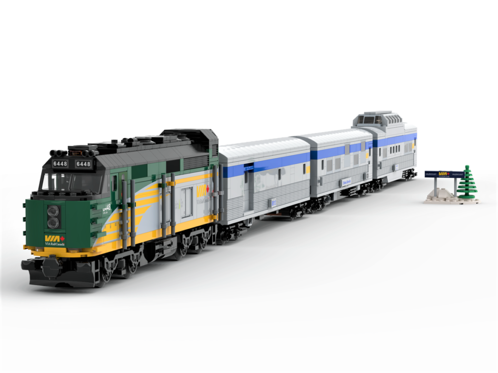 LEGO Ideas VIA Rail Canada – The Canadian 2
