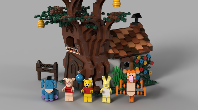 LEGO Ideas Winnie the Pooh featured 800 445