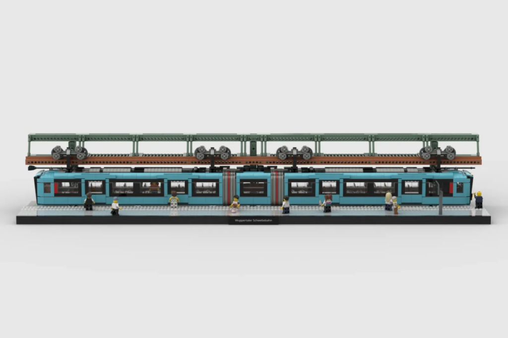 LEGO Ideas Wuppertal Suspension Railway 1