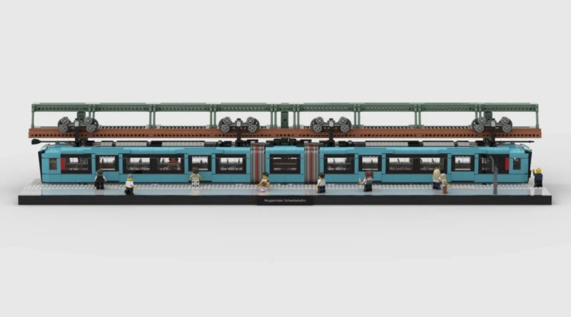 LEGO Ideas Wuppertal Suspension Railway featured