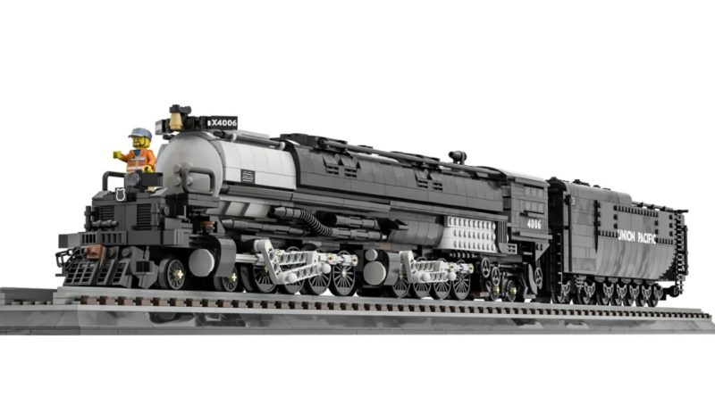 LEGO Ideas big boy train featured