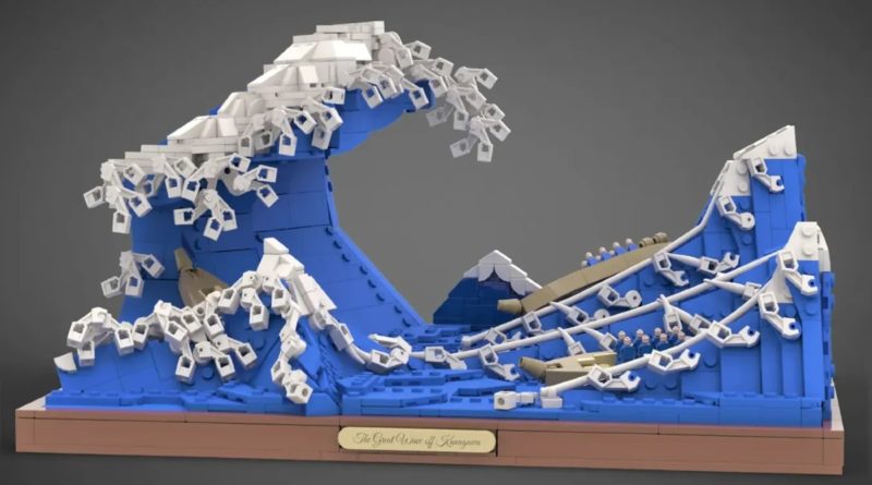 Another 3D art recreation passes into LEGO Ideas review