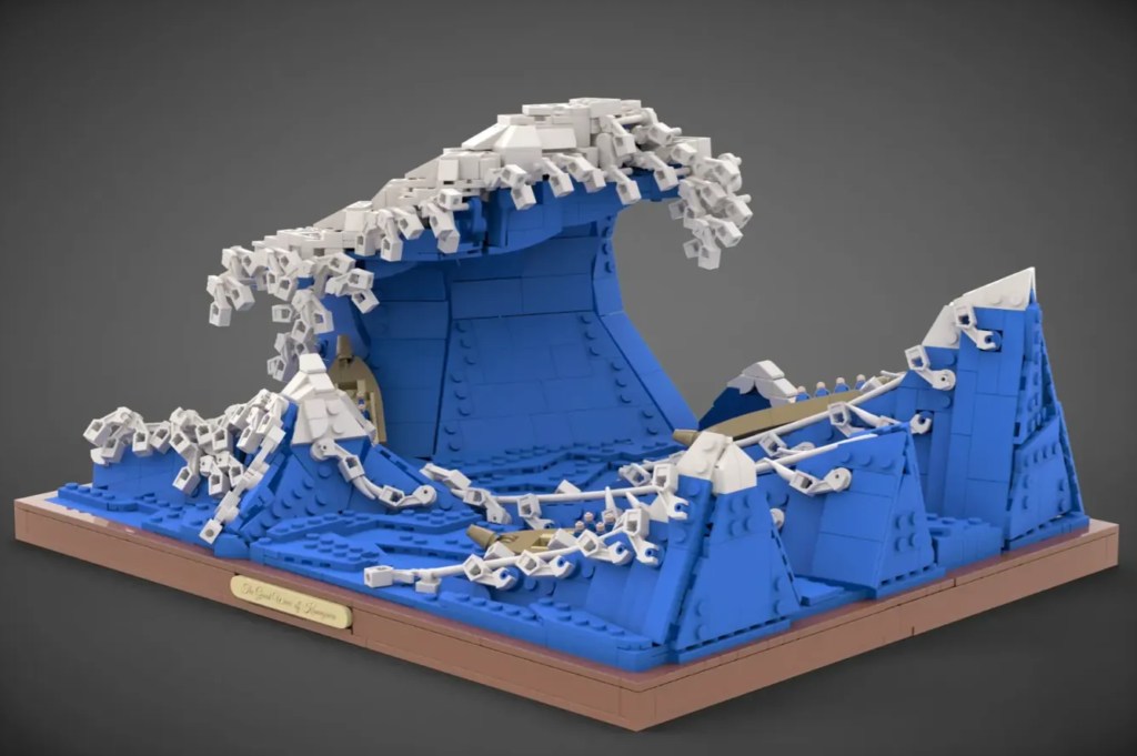LEGO Ideas great wave off katagawa 1 1024x681