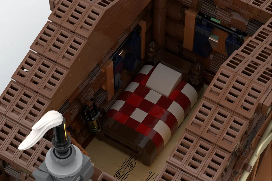 LEGO Ideas log cabin 4