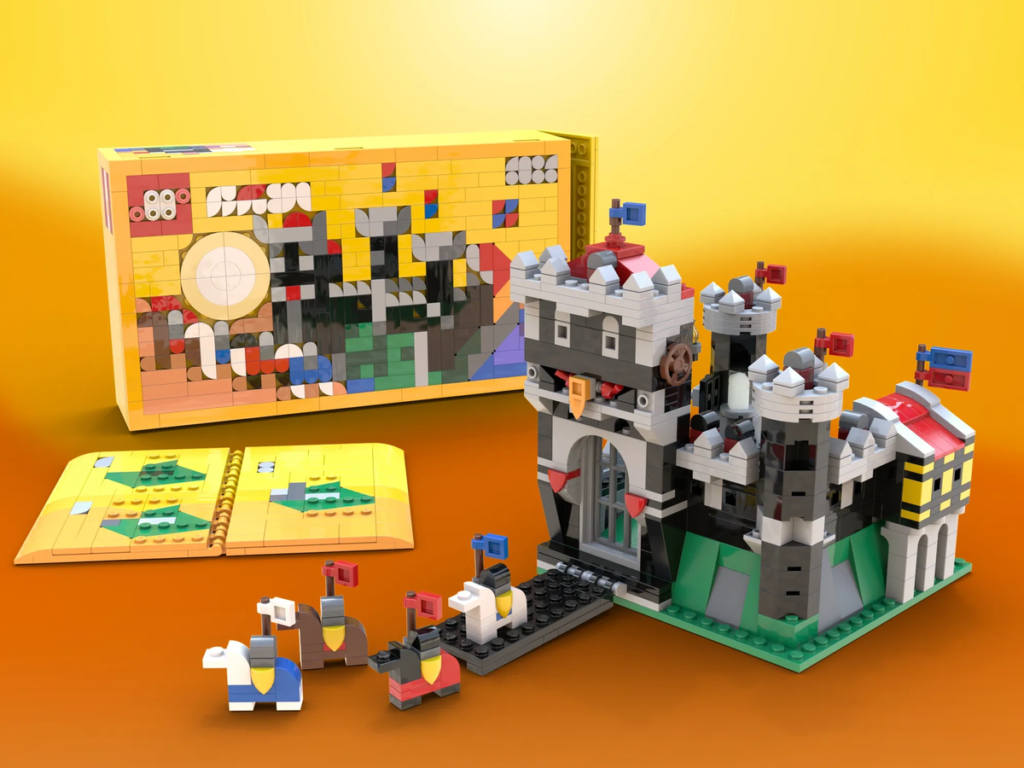 LEGO Ideas microscale Black Knights Castle