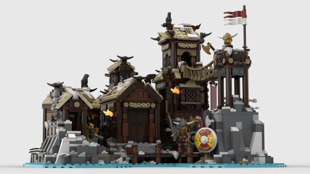 LEGO Ideas viking village