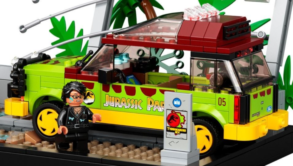 LEGO Jurassic Park 76956 T. rex Breakout ford interior