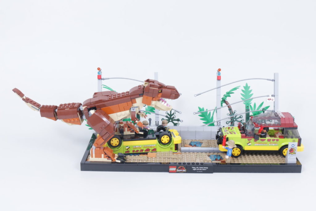 LEGO Jurassic Park 76956 T. rex Breakout review and gallery