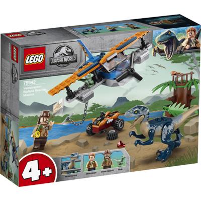 LEGO Jurassic World 75942 Velociraptor Biplane Rescue Mission