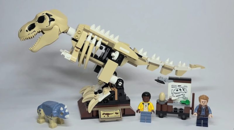 LEGO Jurassic World 76940 T. Rex Dinosaur Fossil Exhibition first look featured