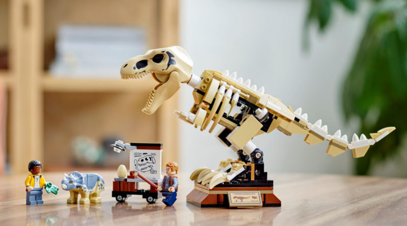 LEGO Jurassic World 76940 T. rex Dinosaur Fossil Exposition mode de vie 1 redimensionné en vedette