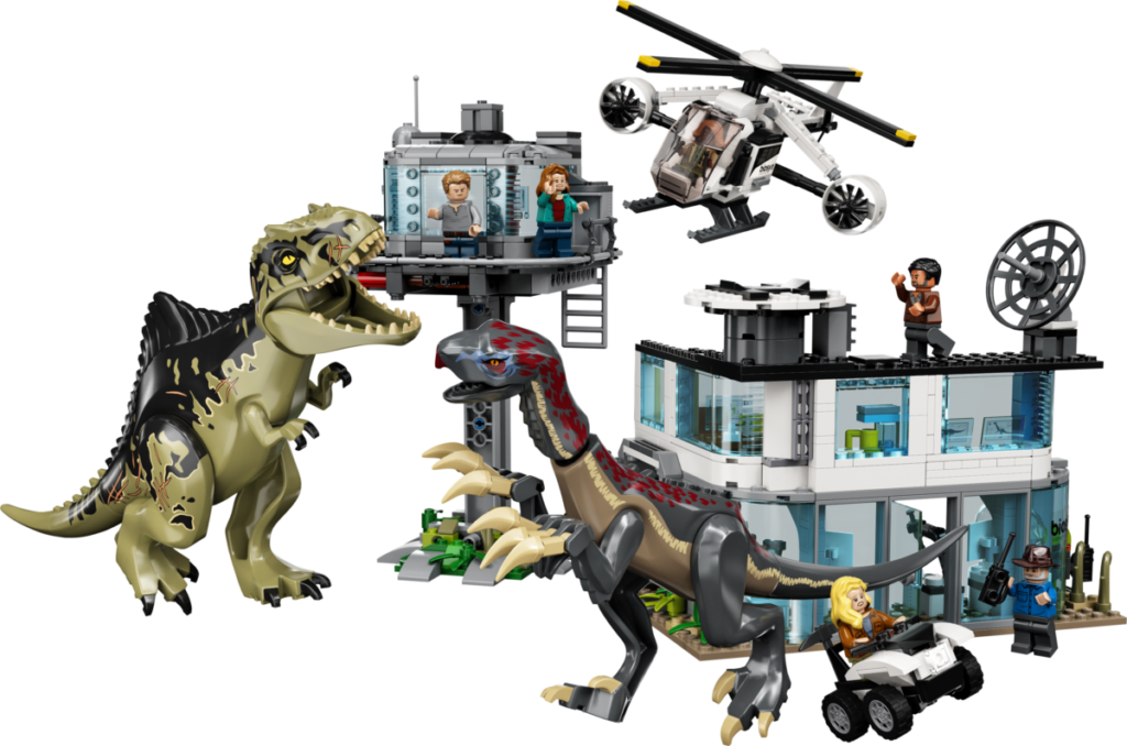 LEGO Jurassic World 76949 Giganotosaurus Therizinosaurus Angriff 3