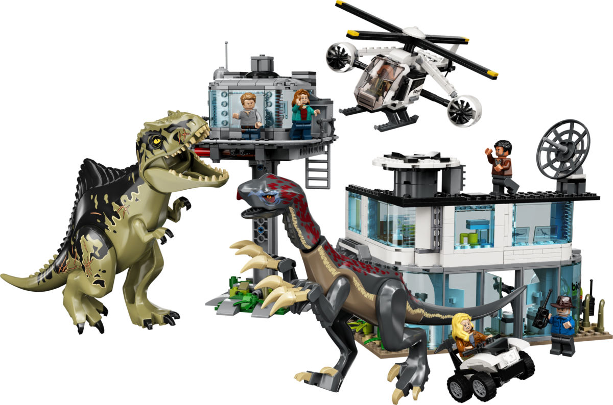 LEGO Jurassic World Dominion: Camp Cretaceous 76949, 76951, and