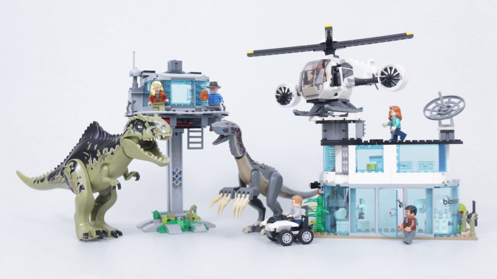 LEGO Jurassic World 76949 Gigantosaurus Therizinosaurus Attack review title
