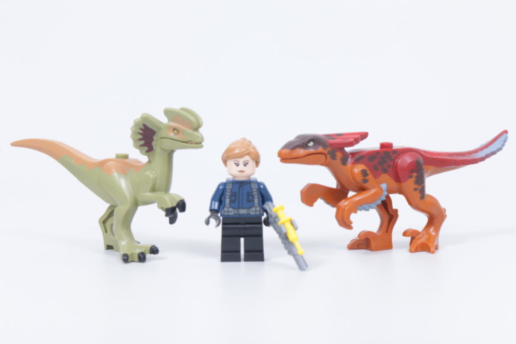 LEGO Jurassic World 76951 Pyroraptor Dilophosaurus Transport review 20