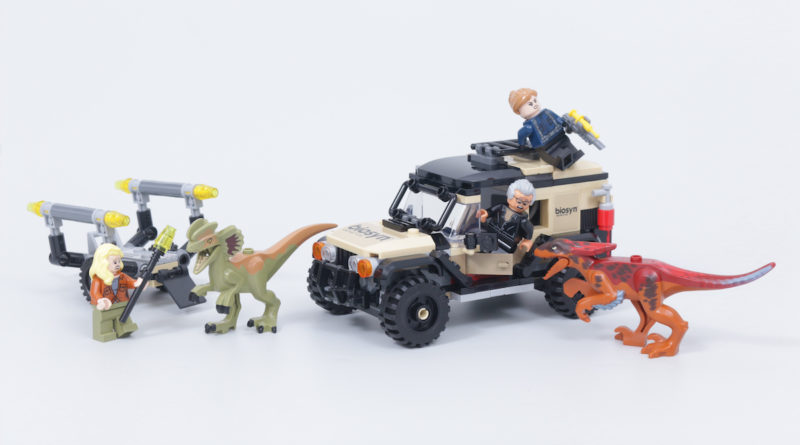 LEGO Jurassic World 76951 Pyroraptor Dilophosaurus Transport review title