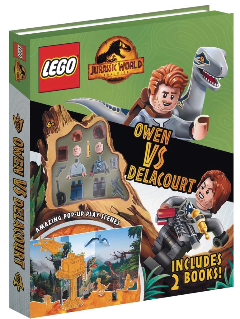 LEGO Jurassic World Owen vs Delacourt cover