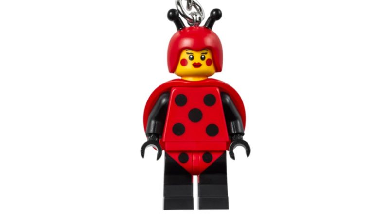 LEGO Lady Bug Girl keyring featured