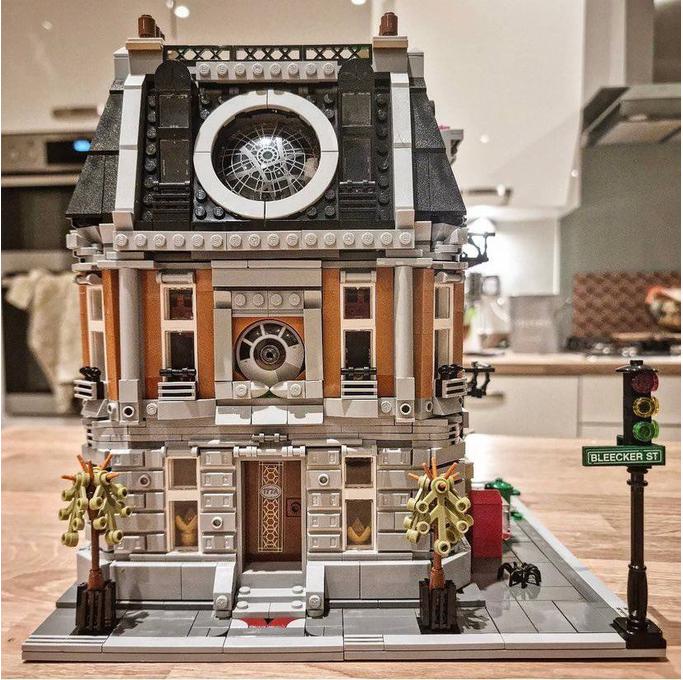 LEGO Marve Sanctum Sanctorum custom modular 1
