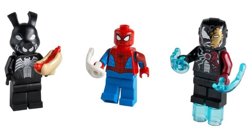 LEGO Marvel 40454 Spider Man versus Venom and Iron Venom featured 2