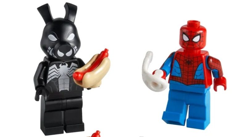 LEGO Marvel 40454 Spider Man versus Venom and Iron Venom featured