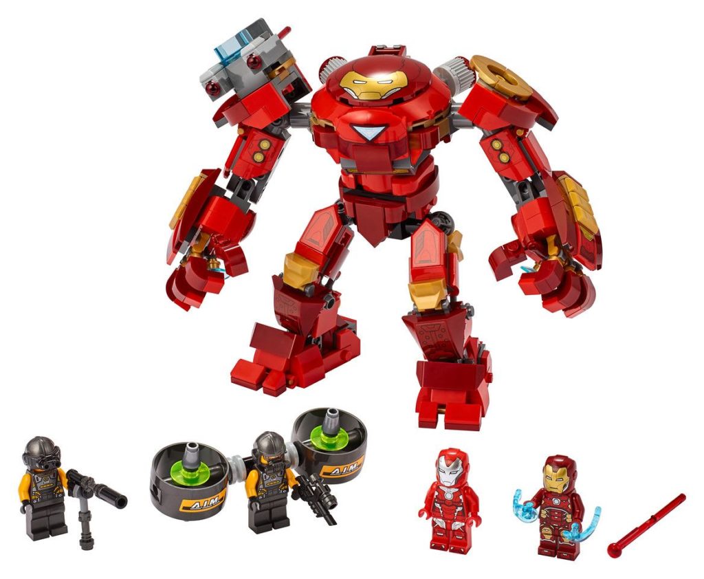 LEGO Marvel 76164 Iron Man Hulkbuster Versus AIM Agent