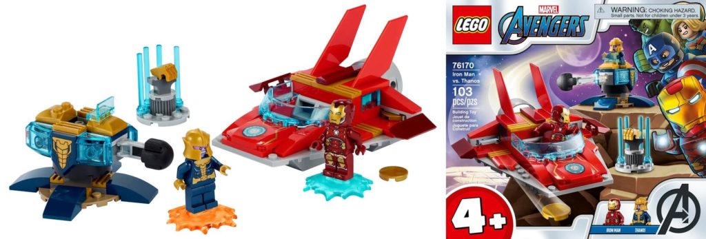 LEGO Marvel 76170 Iron Man vs Thanos