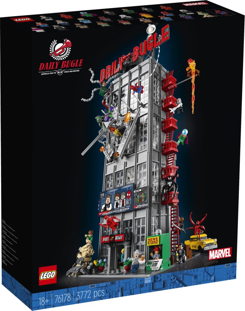 LEGO Marvel 76178 Daily Bugle revelado oficialmente