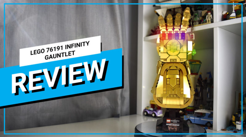 LEGO Marvel 76191 Infinity Gauntlet YouTube review thumbnail featured