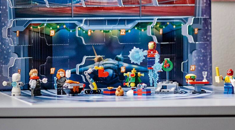 LEGO Marvel Advent Calendar 2021 Revealed With Seasonal Builds