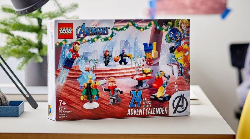 Lego Marvel 76196 The Avengers Advent Calendar လူနေမှုဘဝပုံစံ ၂ မျိုးကိုအသားပေးဖော်ပြသည်