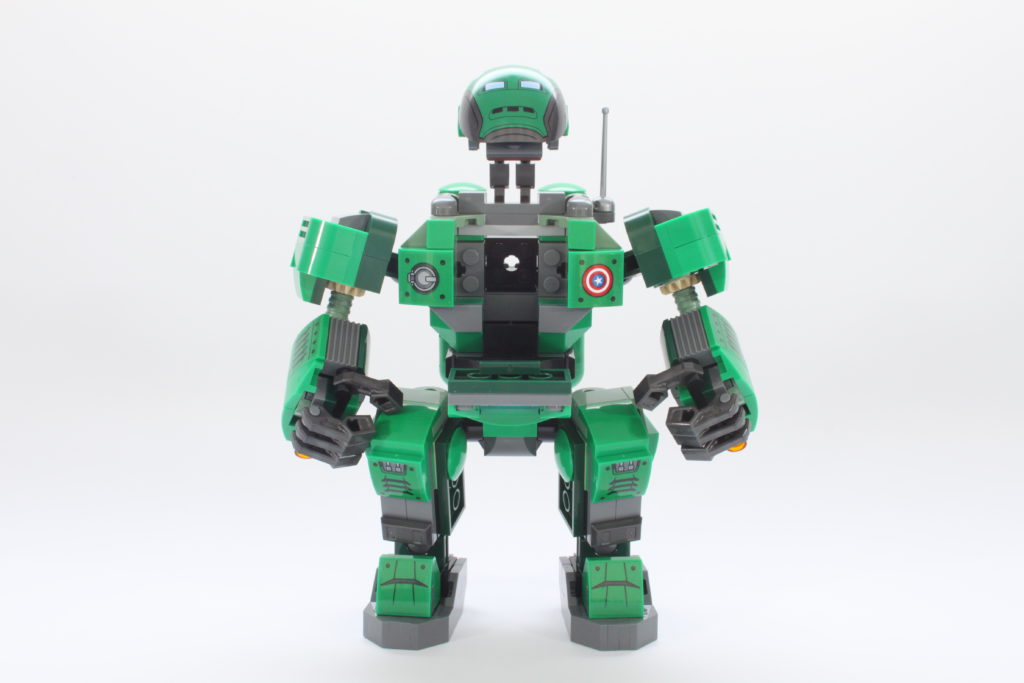 LEGO Marvel 76201 Captain Carter and the Hydra Stomper review open 1