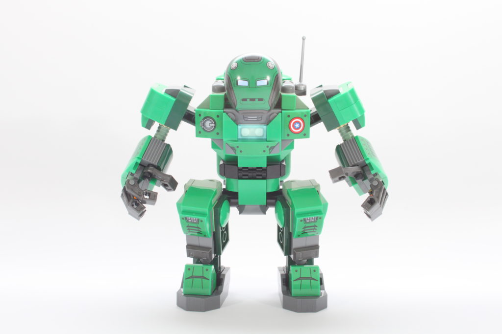 LEGO Marvel 76201 Captain Carter and the Hydra Stomper review spin 3