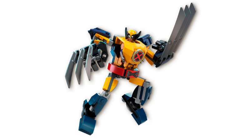LEGO Marvel გამორჩეულია 76202 Wolverine Mech-ის ჯავშანი