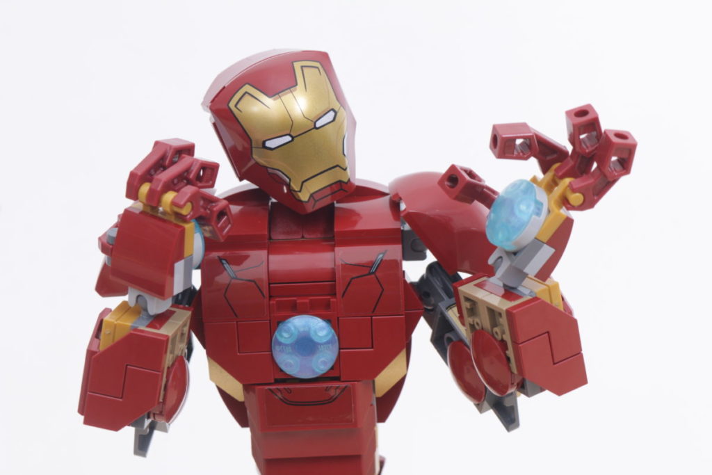 LEGO Marvel 76206 Iron Man Figure review 28